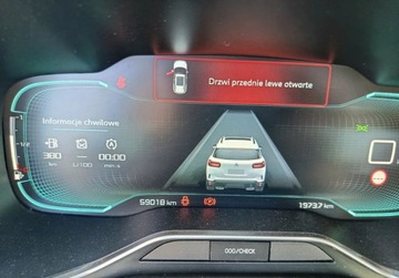 Citroen C5 Aircross SUV 1.2 PureTech 130KM 2019 Citroen C5 Aircross 1,2 130KM Salon Polska 1.2 Benzyna 130KM, zdjęcie 7