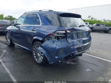Mercedes GLE V167 2024 Mercedes-Benz GLE 450 4Matic 2024 3.0l 3.0 Benzyna 375KM, zdjęcie 3