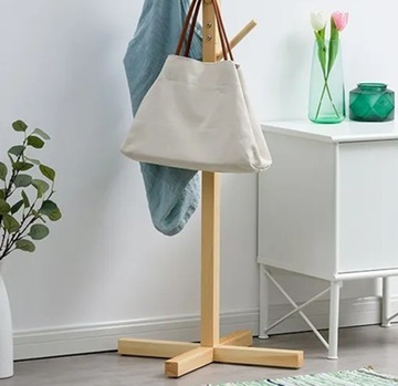 ДЕРЕВЯННАЯ ВЕШАЛКА ДЛЯ ОДЕЖДЫ, НАПОЛЬНАЯ, СВОБОДНОСТОЯЩАЯ СТОЙКА-ЧЕРДАК