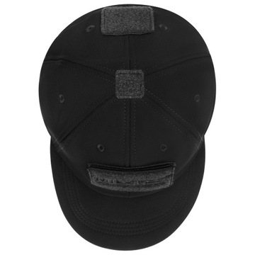 Czapka taktyczna z daszkiem Mil-Tec SoftShell Baseball Cap czarna