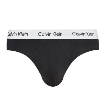 -27% CALVIN KLEIN SLIPY MĘSKIE 5-PACK HIP BRIEF CZARNY L