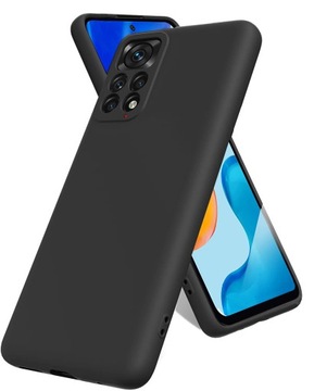Etui Silicone Solid Camera elastyczny case do REDMI NOTE 11 11s +SZKŁO
