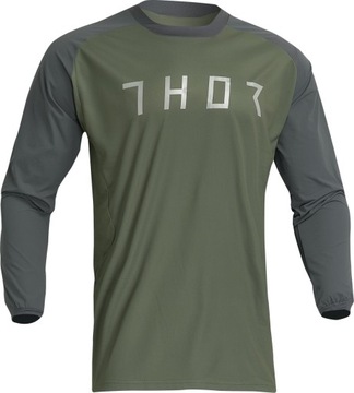 BLUZA CROSSA THOR TERRAIN ARMY BLACK/GREEN 3XL