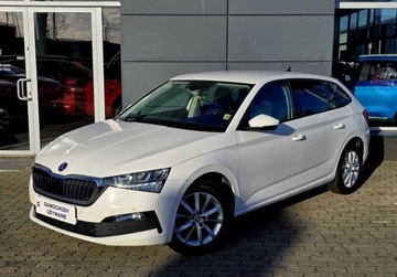 Skoda Scala Hatchback 1.0 TSI 110KM 2021 Skoda Scala 1.0 PB 110KM M6 Ambition FV23 Salon PL Serwis ASO Gwarancja, zdjęcie 1