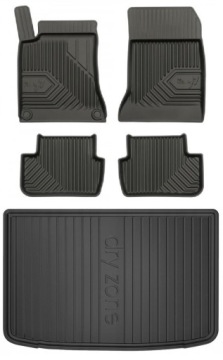 Set 77 Koberce a rohože Mercedes A W176 Hatchback 2012-2018