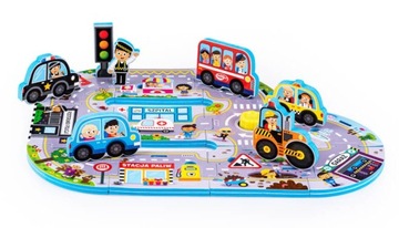 Dumel Puzzle Dźwięki Wokół Nas Miasto 3l+