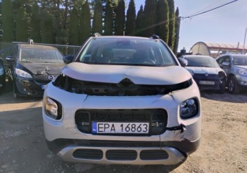 Citroen C3 Aircross  I Crossover 1.2 PureTech 83KM 2018 Citroen C3 Aircross 122018r, 1.2 Benzyna. Lekko uszkodzony przod. Jezdzi., zdjęcie 18