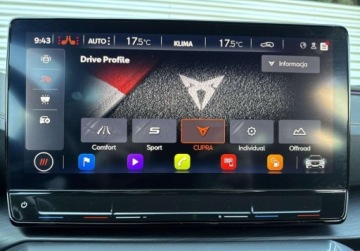 Cupra Formentor Crossover 2.0 TSI 310KM 2023 Cupra Formentor VZ Black PerformanceCarbon 310KM 4Drive Kamera360 Lakiet M, zdjęcie 32