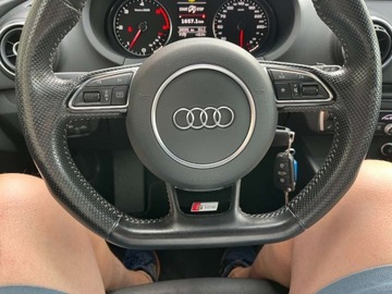 Audi A3 8V Cabriolet 2.0 TDI clean diesel 150KM 2014 Audi A3 Sportback 2.0 diesel 150 KM automat S LINE zarej w PL zadbany, zdjęcie 17