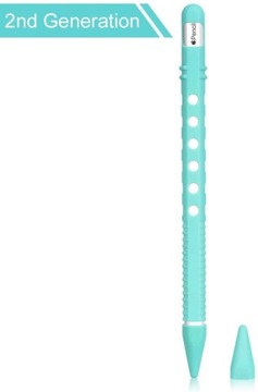 PREMIUM SILICONE CASE ETUI DO APPLE PENCIL 2 Green