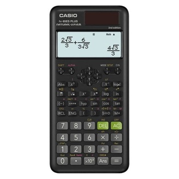 Kalkulator naukowy Casio FX 85 ES Plus E2, czarny