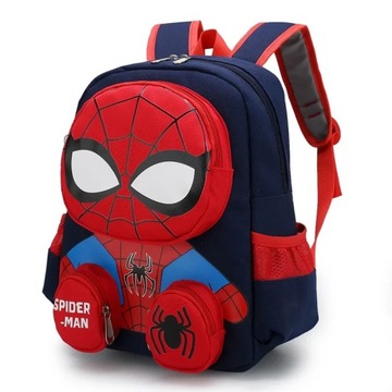 Plecak SPIDERMAN Dziecięcy Szkolny CZŁOWIEK PAJĄK Granatowy