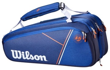 Синяя теннисная сумка Wilson SUPER TOUR RG 2022 x 15