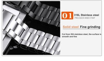 18mm 20mm 22mm Stainless Steel Strap For Garmin