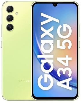 Galaxy A34 5G, 8 GB/256 GB, niesamowita limonka