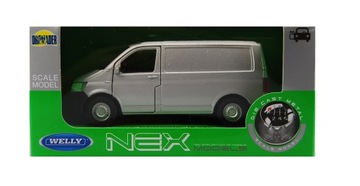WELLY VOLKSWAGEN VW TRANSPORTER T6 1:34 NOWY METAL