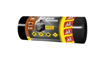 Jan Niezbędny Worki LD budowlane 240l 8 szt