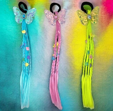 Комплект ЦВЕТНАЯ БАБОЧКА, наряд ФЕЯ, крылья ПАЧКА