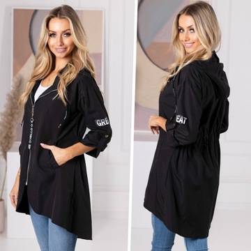 ЛЕГКАЯ ЛЕТНЯЯ ЖЕНСКАЯ ВЕСЕННЯЯ ПАРКА ВЕТРОВКА КУРТКИ 3 цвета XS