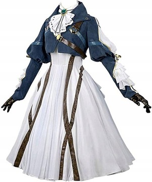 Fioletowy mundur damski COSPLAY do anime