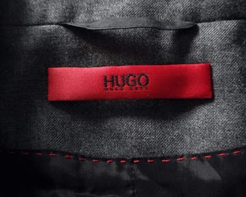 HUGO HUGO BOSS AFIRALY RED LABEL Wełniana Damska Marynarka Żakiet 42