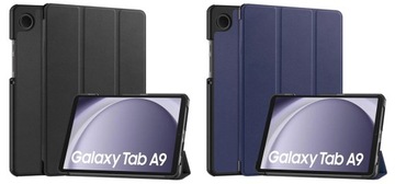 SMART COVER + СТЕКЛЯННЫЙ ЧЕХОЛ для SAMSUNG GALAXY TAB A9 8,7 дюйма SM X110 SM X115