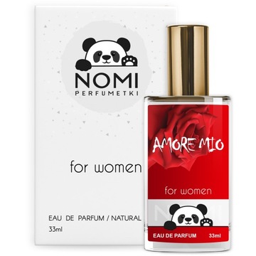 TRWAŁE Perfumetki Damskie Perfumy AMORE MIO 33ml