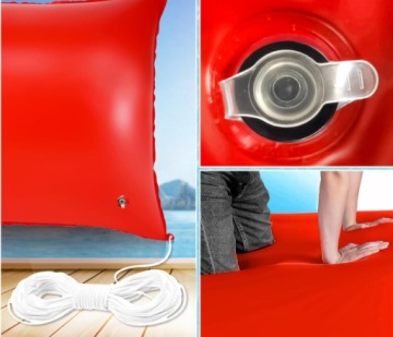 Подушка для бассейна, зимняя, надувная, для бассейна, зимняя, размер XL 200x250