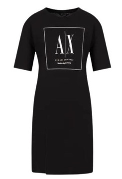 Armani Exchange sukienka 3RYA78 YJ3RZ czarny XS