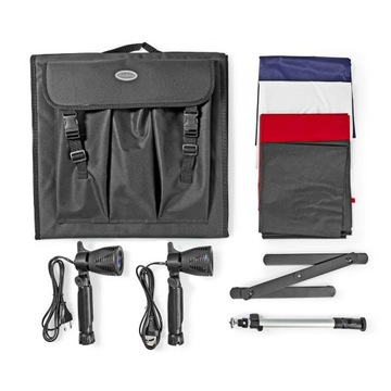 Портативный комплект для фотостудии Nedis