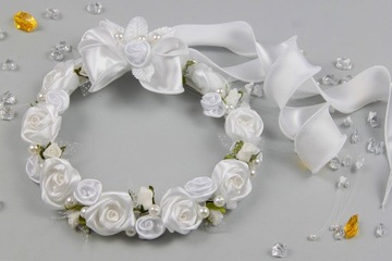 Венок причастия, зеленые и золотые кристаллы