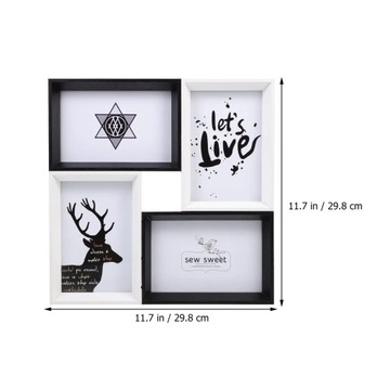 Подвесная фоторамка для украшения стола