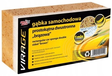 VIRAGE GĄBKA SAMOCHODOWA PROSTOKĄTNA DWUSTRONNA