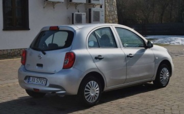 Nissan Micra IV Hatchback 5d Facelifting 1.2 80KM 2016 Nissan Micra GWARANCJA, 2016r, 1.2 Benzyna 80KM, Niski przebieg, Ladnie ut, zdjęcie 2