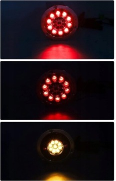 Комплект из 2 задних фонарей ARRANGED комбинированные задние фонари BLACK led diode