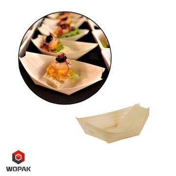 FINGERFOOD Miseczka z drewna 11x6,5cm 50 szt.