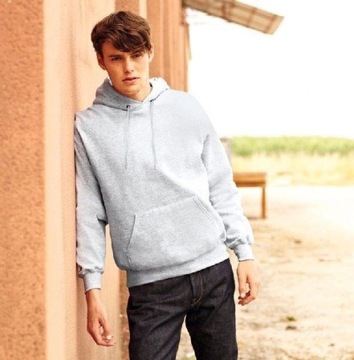 МУЖСКАЯ ТОЛСТОВКА С КАПЮШОНОМ FRUIT OF THE LOOM Толстовка с капюшоном CLASIC SOLID