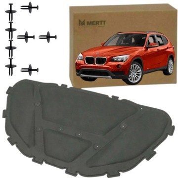 BMW E84 2009-2015 ZTLUMENÍ TLUMENÍ KAPOTY HMOTA PODPOŘÍ 51481234000