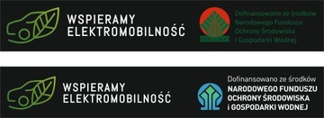 Naklejka MAGNETYCZNA PROGRAM MÓJ ELEKTRYK czarna
