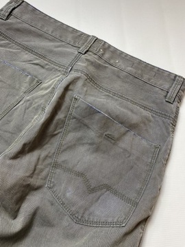 HUGO BOSS ORANGE bawełniane szare Spodnie W 30 L32