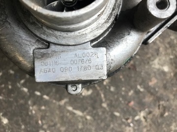 MERCEDES A TŘÍDA W169 W245 2.0 DCI TURBO A640090178003