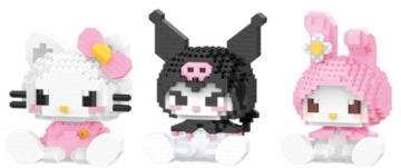 Фигурка Hello Kitty Sanrio Blocks Cinnamoroll Pink