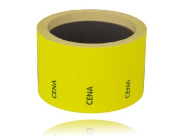 ETYKIETA CENOWA ROLKA CENÓWKA METKA ETYKIETY METKI