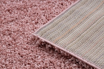 CHODNIK SOFFI shaggy 80x300 cm gruby róż #AF101