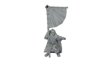 Andvari - Banner - Chorąży - Medbury Miniatures