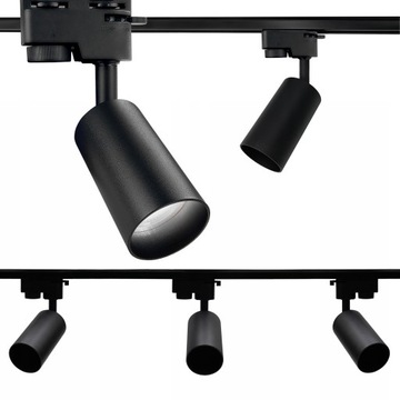 Zestaw Szynoprzewód szyna 1m + 3x SPOT na GU10 LED