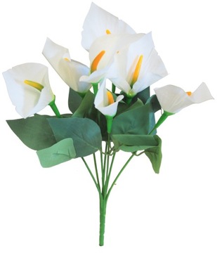 BUKIET BUKIECIK KWIATY SZTUCZNE CALLA KOMPOZYCJA