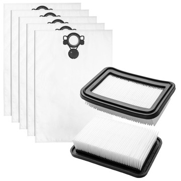 5x WORKI + FILTR DO ODKURZACZA FLEX VCE 33 44 S44 L AC