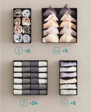 ОРГАНАЙЗЕР ДЛЯ БЕЛЬЯ, НОСКОВ ДЛЯ КОМПЛЕКТА ЯЩИКОВ