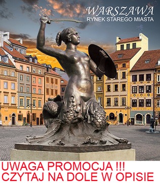 MAGNES NA LODÓWKĘ 3D WARSZAWA RYNEK STAREGO MIASTA